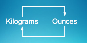 Kilograms to ounces