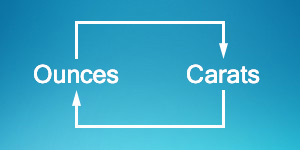 Ounces to carats